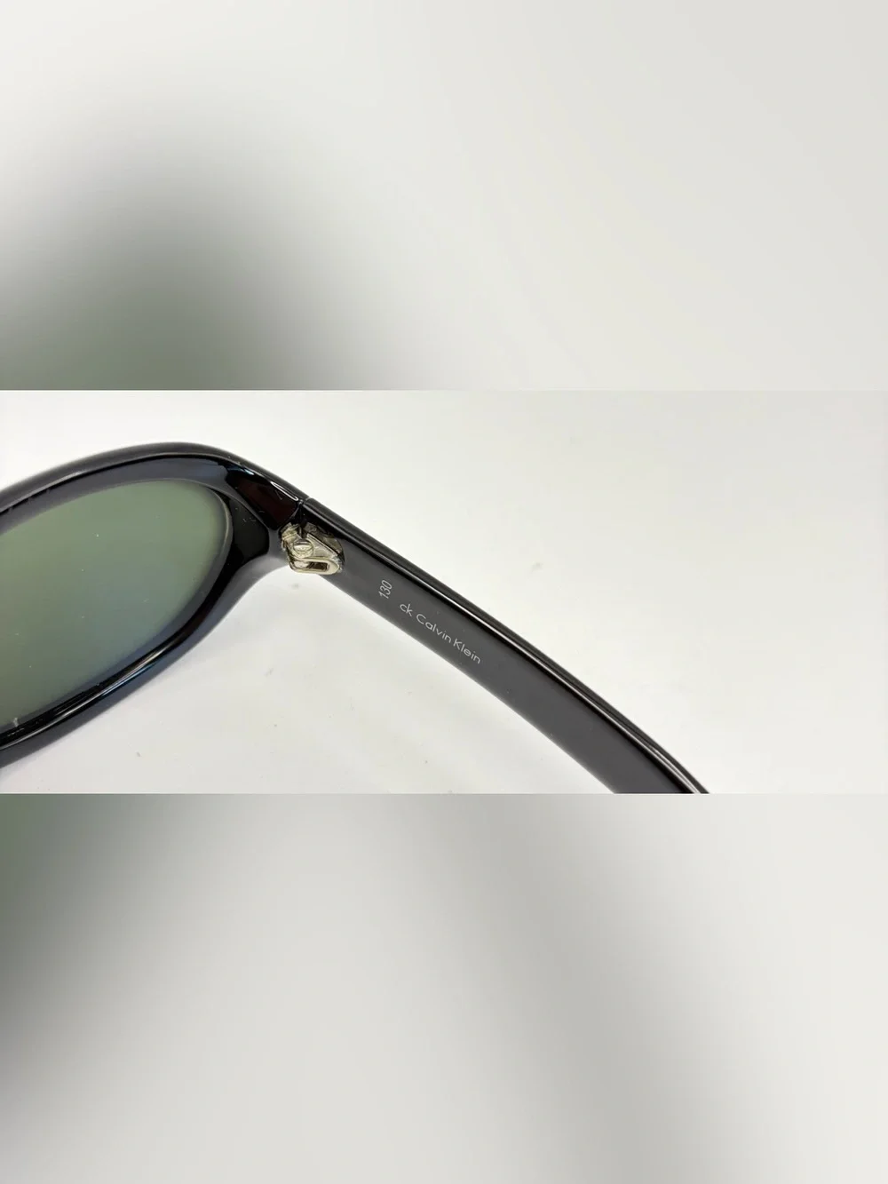 Calvin Klein 3037S Black Oval Sunglasses Frames Only